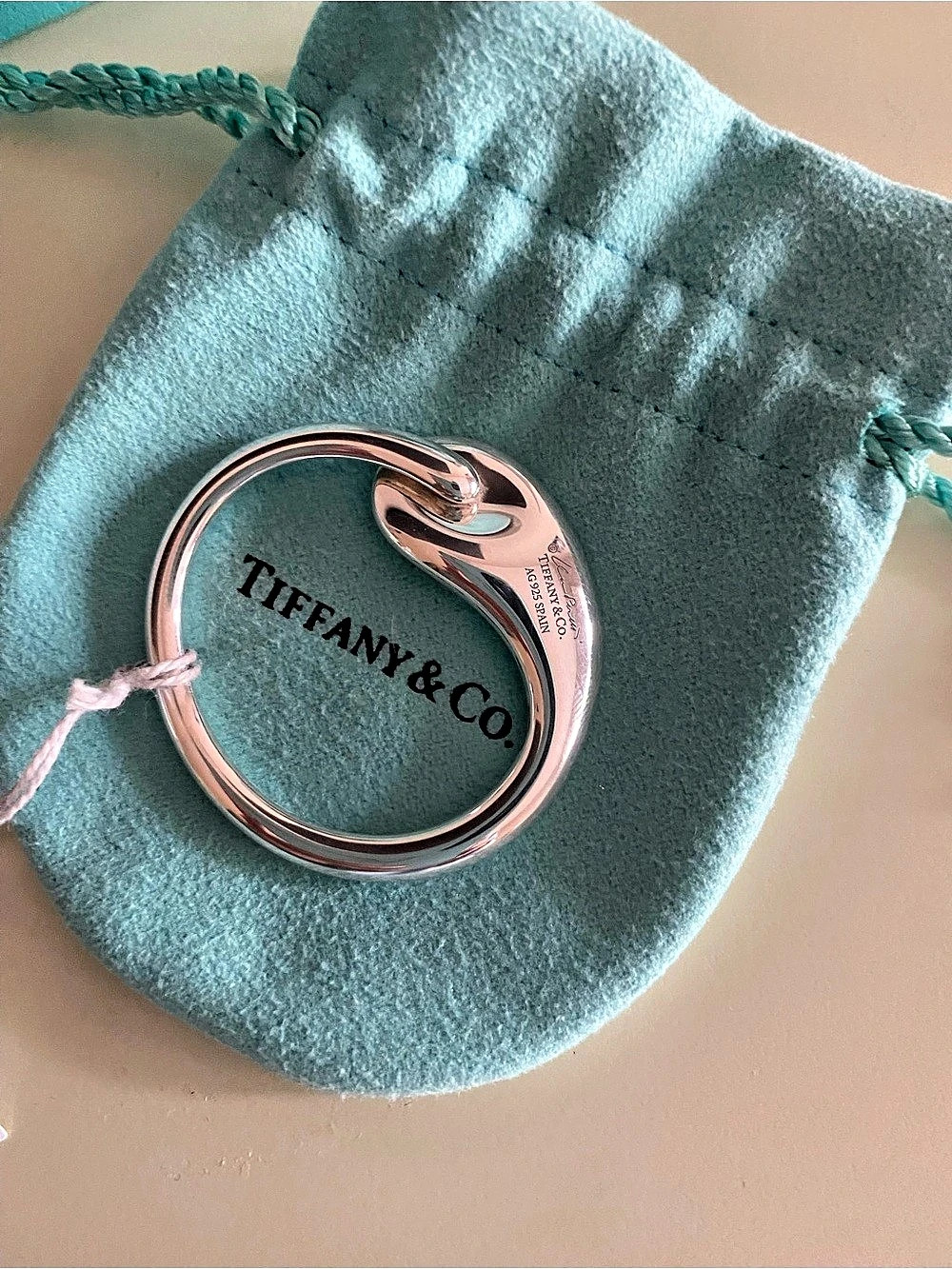 Paloma Picasso for Tiffany &Co keychain/pendant NWT